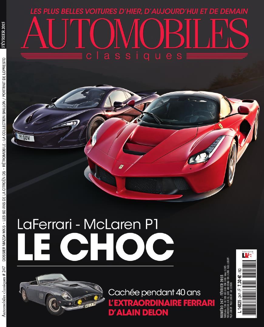 Журнал Automobiles Classiques N 247, Fevrier 2015